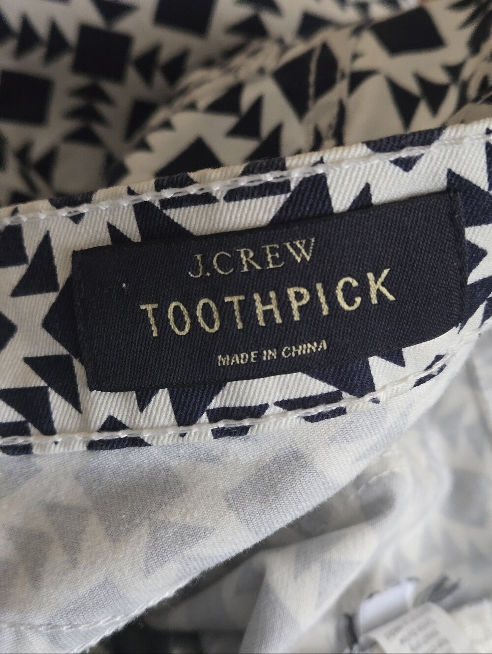 J. Crew Toothpick Denim - Picture 6 of 7